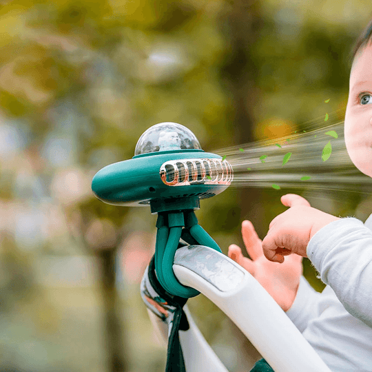 Kinderwagen-Ventilator, tragbar, Purtly