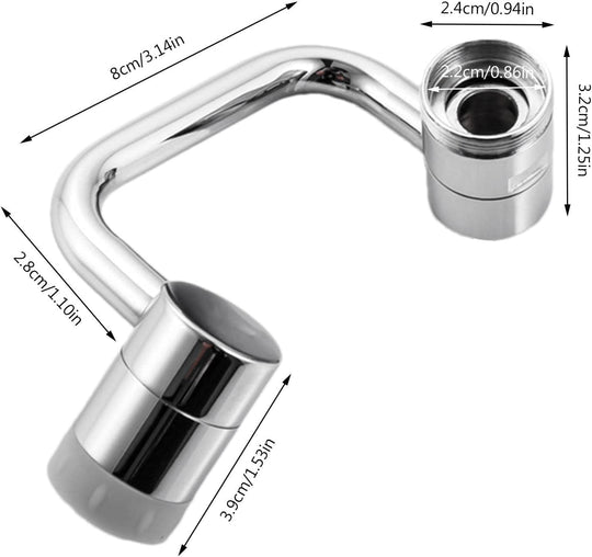 AquaFlex™ 1080° Rotatable Faucet Extender