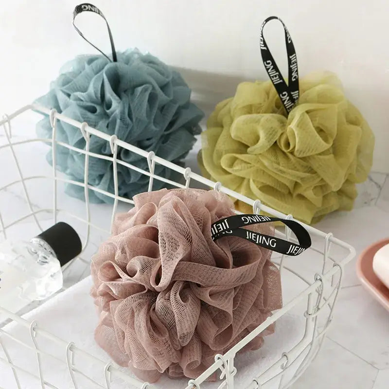 Soft Mesh Bath Sponge Balls