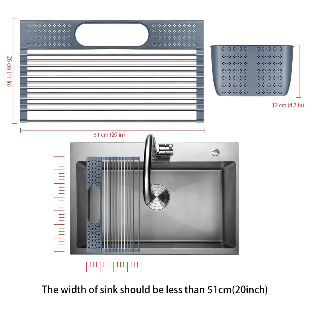 Dish Drainer Over Sink