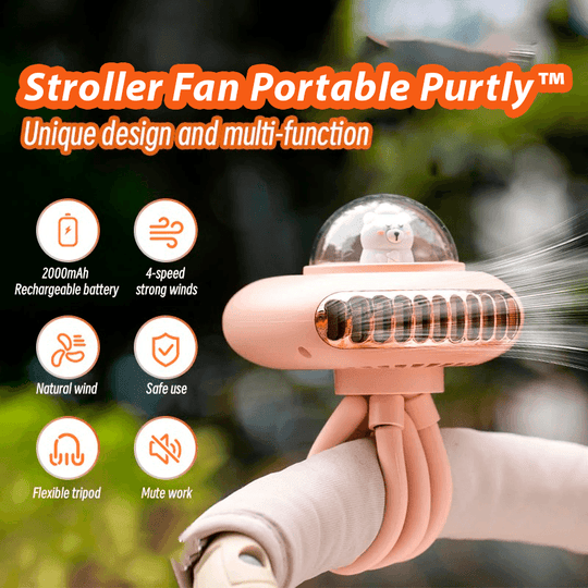 Stroller Fan Portable Purtly