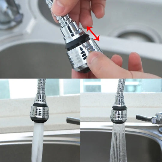 Rotatable High Pressure Faucet Extender