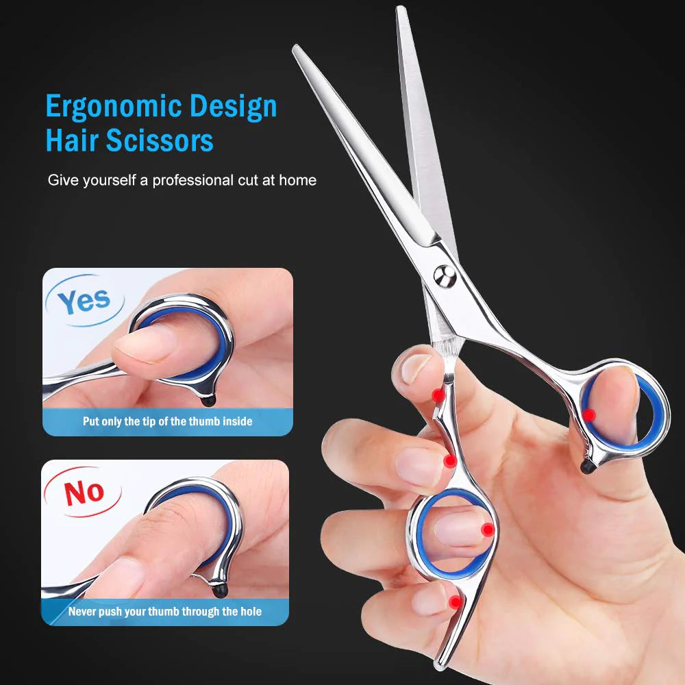 Professional Hair Cutting Thinning Scissors Barber Shears Hairdressing Salon Set