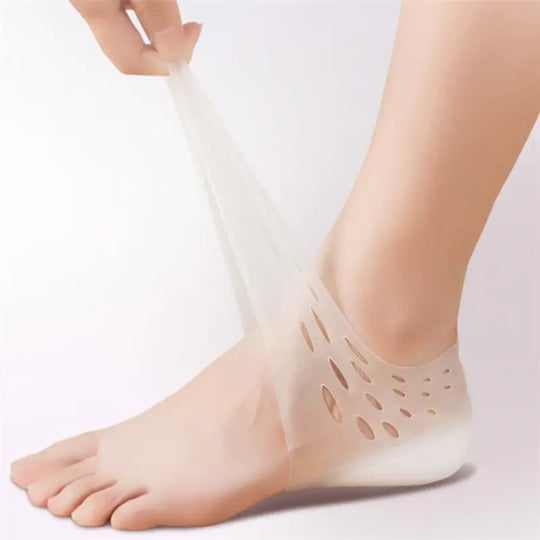 Unisex Elastic Heel Silicone Height Lifting Insoles