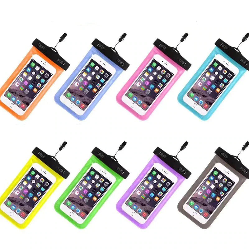 3 Pack Waterproof Floating Cell Phone Pouch Dry Bag Case Cover