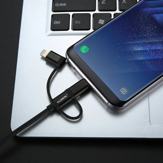 3 in 1 Charging Cable Micro USB Type C