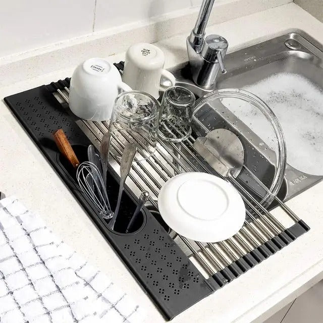 AquaRack™ Over-Sink Dish Drainer