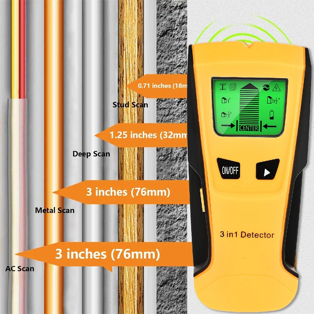 ScanMaster™ 3-in-1 Metal Detector