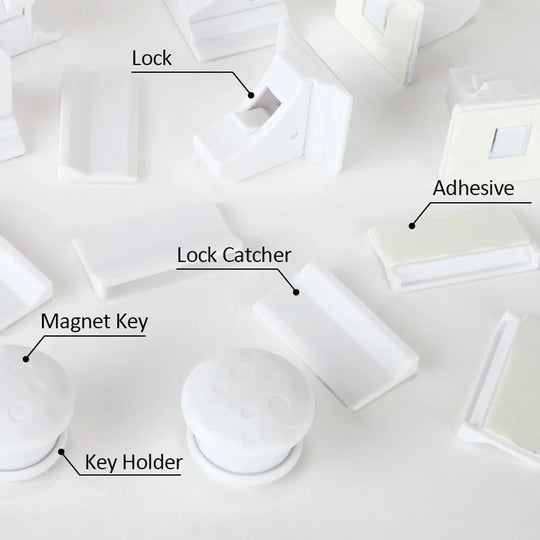 BabyGuard™ Magnetic Cabinet Locks