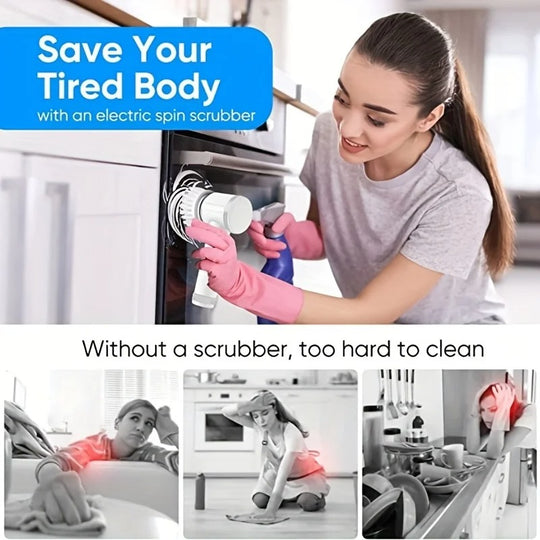 PowerScrub™ Electric Cleaning Brush