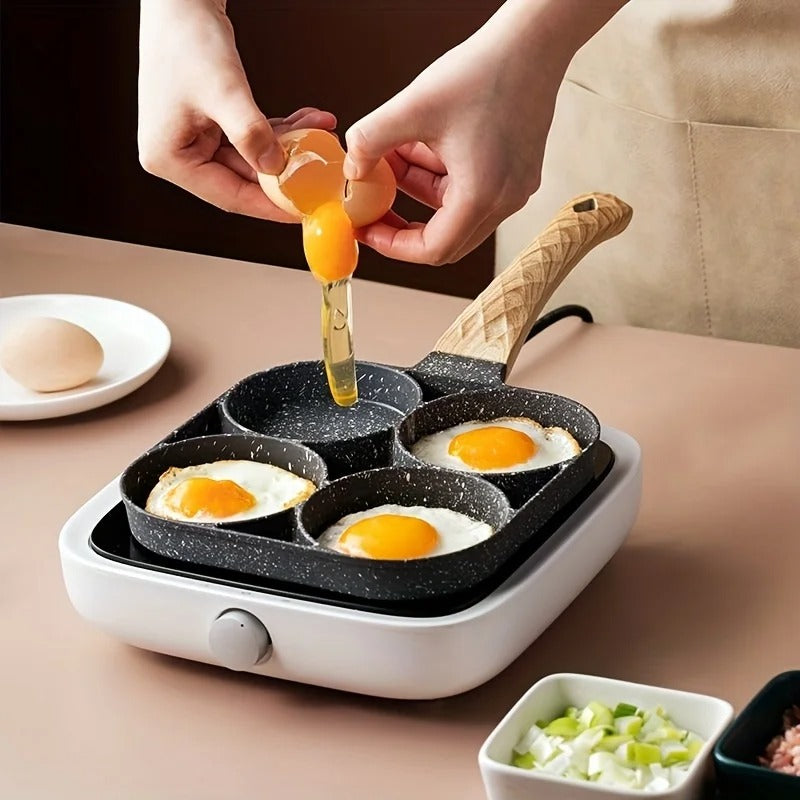 PerfectOmelet™ Non-Stick 4-Hole Omelet Pan