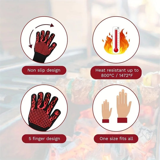 Heat Guard Pro - Barbecue Gloves