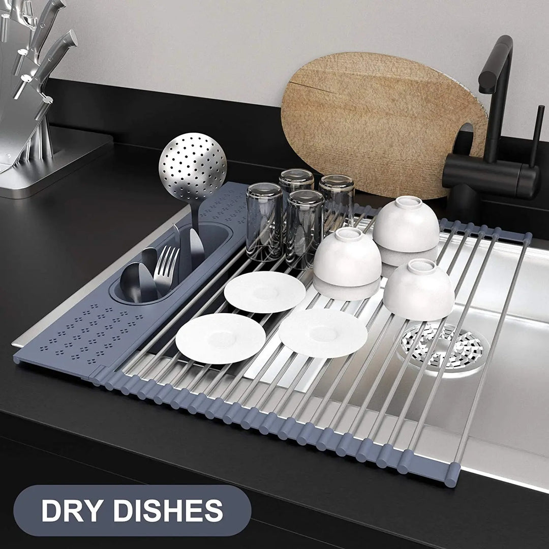 AquaRack™ Over-Sink Dish Drainer