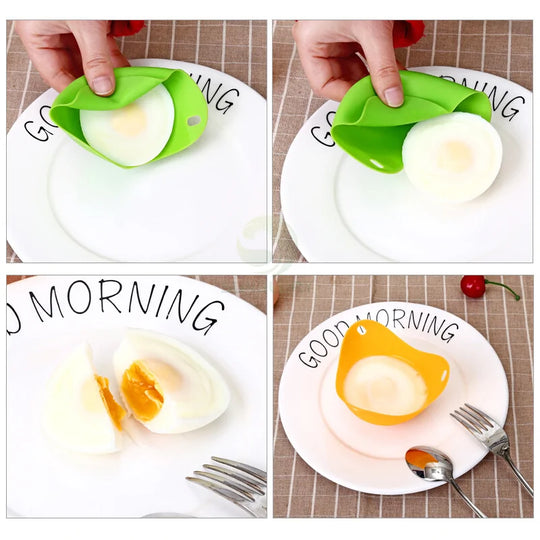 Silicone Egg Poacher Poaching Pods