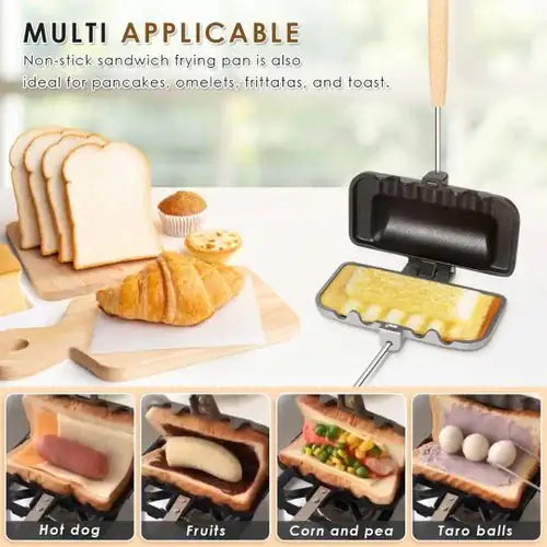 Double-Sided Non Stick Sandwich Baking Pan