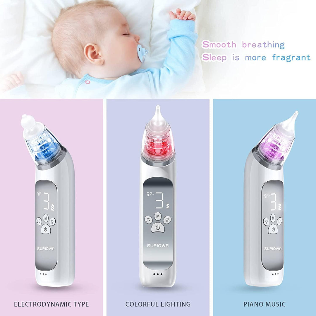 Purtly Baby Electric Nasal Aspirator 3 Suction Modes