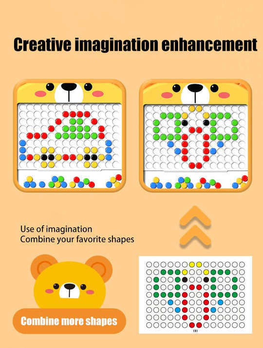 Purtly - Animal Magnetic Doodle Pad for Toddlers